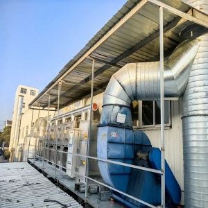 35000方重工行业喷漆废气吸附浓缩燃烧工程